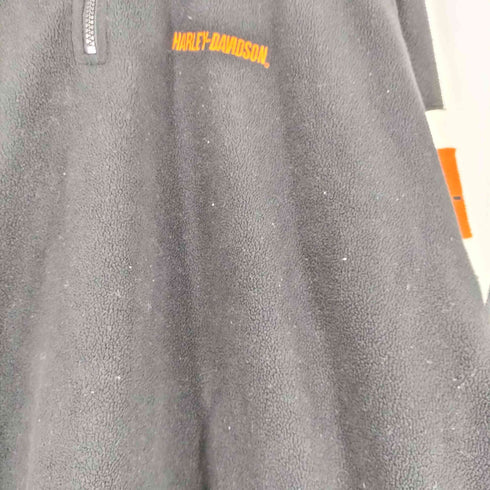 ハーレーダビッドソン HARLEY-DAVIDSON ハーフジップフリースジャケット メンズ import:XL