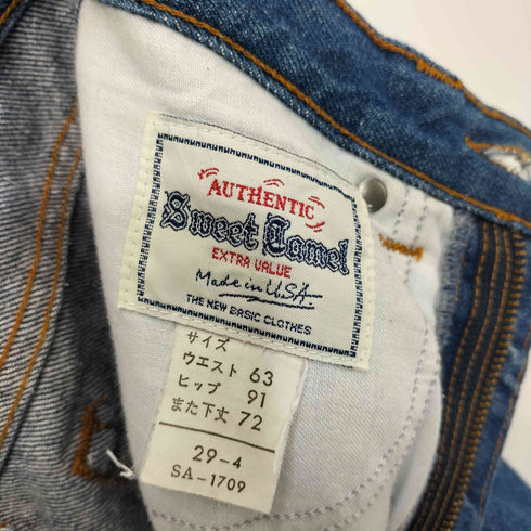 SWEET CAMEL USA製 テーパード デニムパンツ レディース