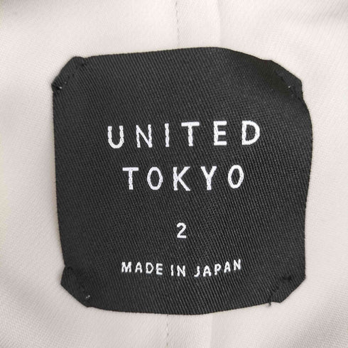 ユナイテッドトウキョウ UNITED TOKYO ドレープトレンチスリットジレベスト レディース JPN:2