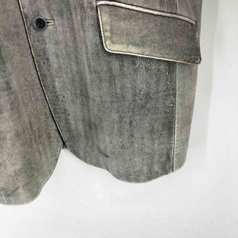 ウィンドアーマー Wind Armor lamb leather レザーテーラードジャケット メンズ LL
