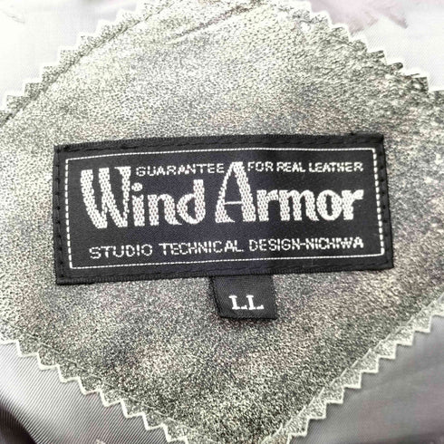 ウィンドアーマー Wind Armor lamb leather レザーテーラードジャケット メンズ LL
