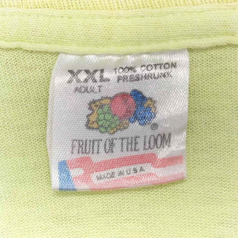 フルーツオブザルーム FRUIT OF THE LOOM MADE IN USA UNITED STATES CAPITOL POLICE プリントクルーネックTシャツ メンズ import:XXL