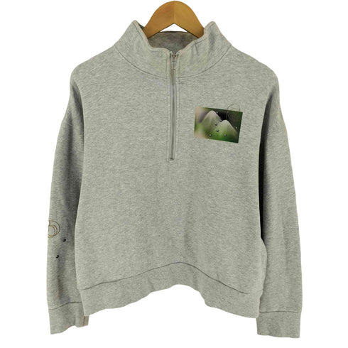 Common Noun コモンナウン NATURE UESATSU ネイチャー ウエサツ 裏起毛 ハーフジップ スウェット メンズ M