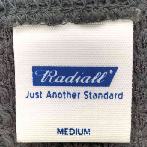 ラディアル RADIALL BIG WAFFLE - BOAT NECK T-SHIRT L/S 長袖 Tシャツ メンズ M