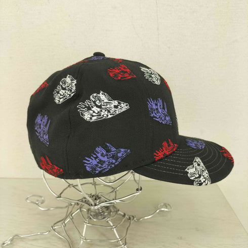 ニューエラ NEW ERA 59FIFTY 総柄刺繍 6パネル ベースボールキャップ メンズ 7 3/8