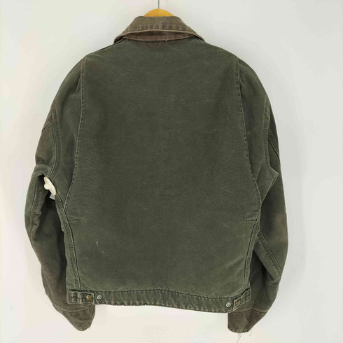 カーハート Carhartt 裏地 チェックブランケット MOS GREEN DUCK DETROIT モスグリーン ダック デトロイトジャケット メンズ