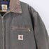 カーハート Carhartt 裏地 チェックブランケット MOS GREEN DUCK DETROIT モスグリーン ダック デトロイトジャケット メンズ