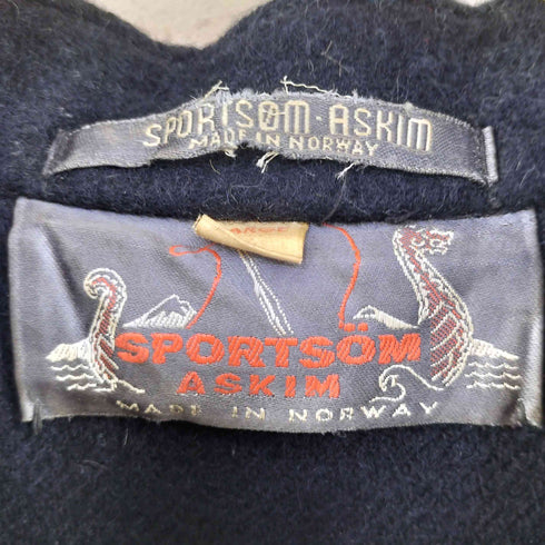 70S Sportsom Askim スポルツォム アスキム ノルウェー製 OPTI オプティジップ ガクティ ハーフジップ プルオーバー メンズ L