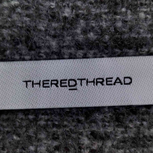 THEREDTHREAD S over tweed zip jacket オーバーツイードジップパーカー レディース FREE