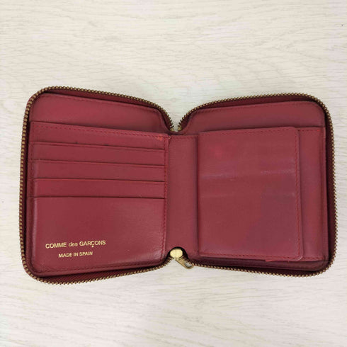 ウォレットコムデギャルソン Wallet COMME des GARCONS ZIPPER PULL WALLET 二つ折り財布 レディース