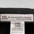 バザール VARZAR Stud logo over fit ball cap/スタッズ ロゴ オーバーフィット ベースボール キャップ レディース