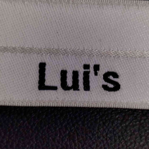 ルイス Luis 羊革 シングルライダースジャケット メンズ JPN:L