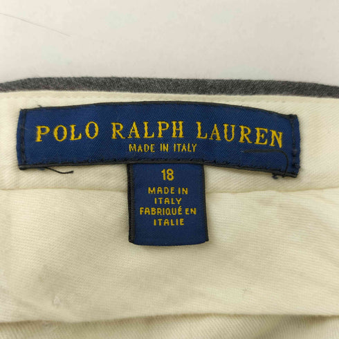 ポロラルフローレン POLO RALPH LAUREN センタープレス スラックス パンツ レディース 71A