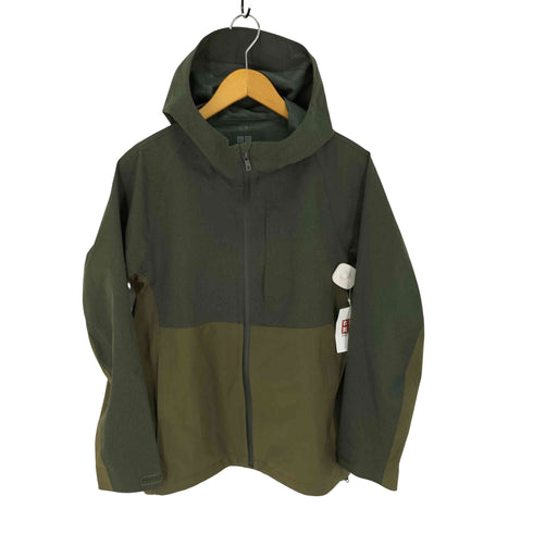 ユニクロ UNIQLO ブロックテックパーカ(3Dカット) メンズ JPN:S
