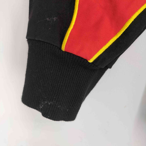 バンズ VANS ファイヤーパターン ハーフジップ プルオーバーパーカー メンズ JPN:M