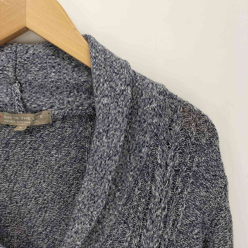 アデイインザライフユナイテッドアローズ A day in the life UNITED ARROWS リネンコットン ケーブルカーディガン メンズ import:S