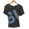 ザラ ZARA ギャザーディテールナンバーTシャツ Y2K レディース import:S