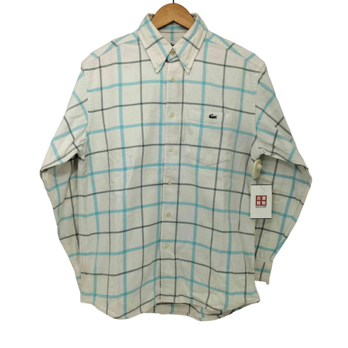 ラコステ LACOSTE ボタンダウン チェック柄 L/L シャツ メンズ JPN:3