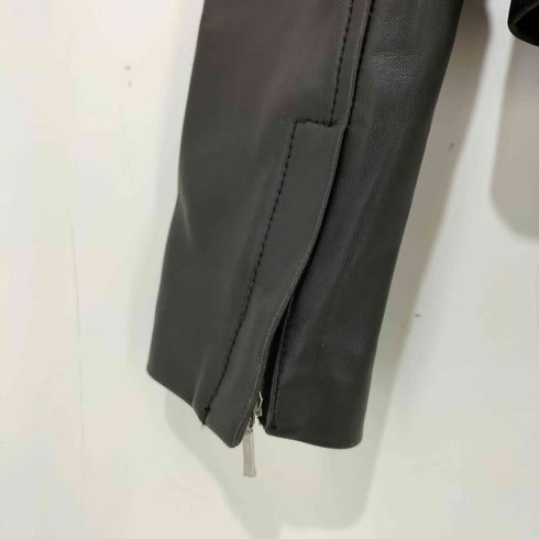 トーナル TONAL 羊革 シープレザー ノーカラージャケット レディース JPN:38