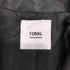 トーナル TONAL 羊革 シープレザー ノーカラージャケット レディース JPN:38