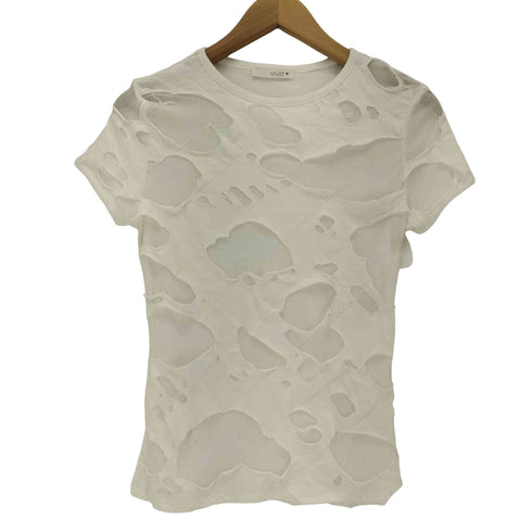 ザラ ZARA コントラストダメージTシャツ Y2K メンズ import:L