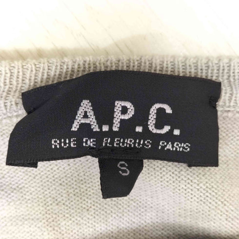 アーペーセー A.P.C. カシミヤ混 ショルダーボタンニット レディース import:S