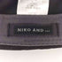 ニコアンド niko and... ツイルロールキャップ メンズ FREE