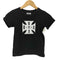 フロントプリント サーマル クルーネックTシャツ Y2K レディース