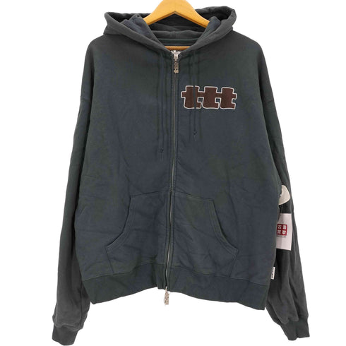 ティーモダンストリートウエア TTT_MSW 25SS Logo Zipup Hoodie ロゴ ジップアップ フーディ メンズ L