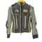 ERICOT CHIC スタンドカラージップアップジャケットクレイジーパターン レディース US:6