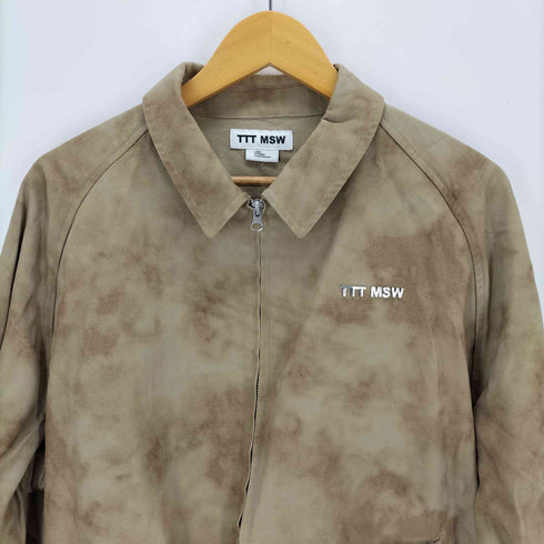 ティーモダンストリートウエア TTT_MSW 26SS Camouflage Swing Top Jacket 迷彩 カモ柄 スイングトップ メンズ L
