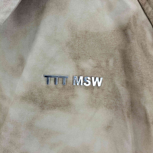ティーモダンストリートウエア TTT_MSW 26SS Camouflage Swing Top Jacket 迷彩 カモ柄 スイングトップ メンズ L