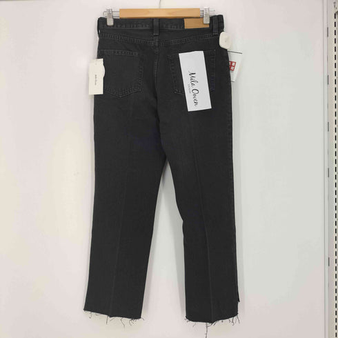 ミラオーウェン Mila Owen 25aw センタープレス裾段差デニムパンツ レディース JPN:2