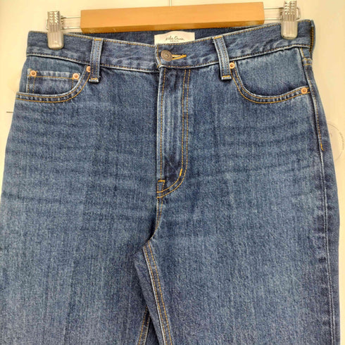 ミラオーウェン Mila Owen 25aw センタープレス裾段差デニムパンツ レディース JPN:2