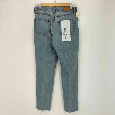 ミラオーウェン Mila Owen 25aw センタープレス裾段差デニムパンツ レディース JPN:2