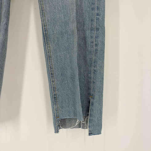 ミラオーウェン Mila Owen 25aw センタープレス裾段差デニムパンツ レディース JPN:2