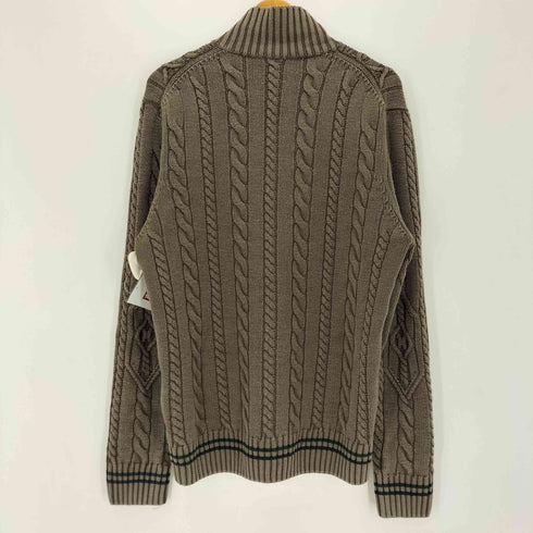 ヘンリーコットンズ Henry Cottons スタンドカラー ケーブルニットジャケット メンズ JPN:XL