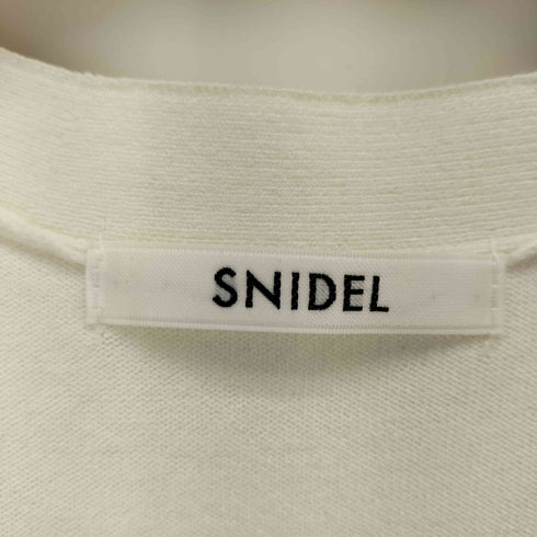 スナイデル snidel チュールフリルニットプルオーバー レディース ONE SIZE