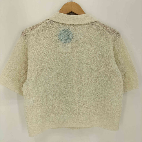 ビューティーアンドユースユナイテッドアローズ BEAUTY & YOUTH UNITED ARROWS ノットヤーンニット ハーフスリーブ シャツ カーディガン レディース FREE