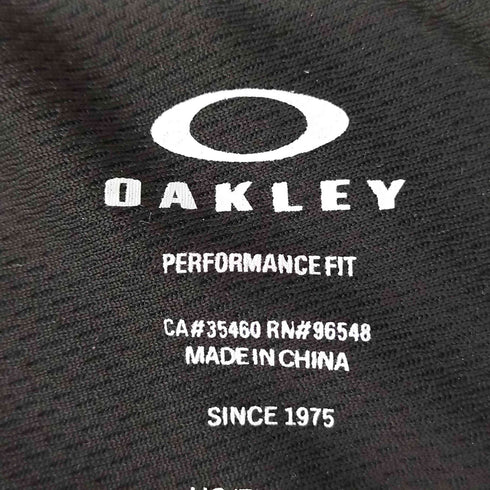 オークリー OAKLEY 25AW Slant Logo Print L/S Tee 12.0 オーバルロゴ プリント Tシャツ メンズ import:L