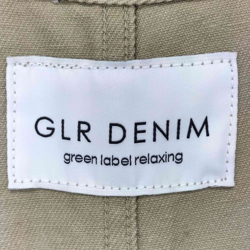 グリーンレーベルリラクシング GREEN LABEL RELAXING サイドスリット ジャンスカ レディース