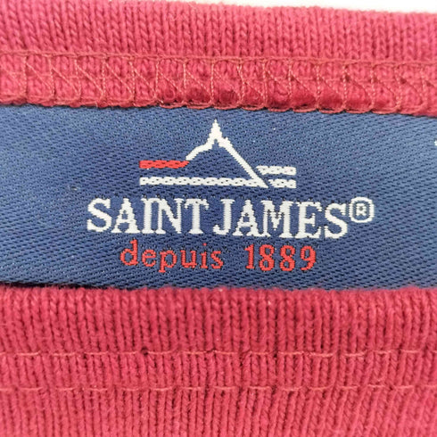 セントジェームス SAINT JAMES フランス製 SVOL スヴォル クルーネックバスクシャツ メンズ JPN:M