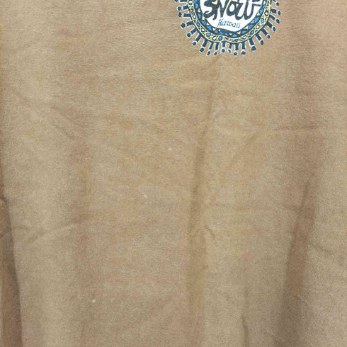 80-90S ISLAND SNOW オールドサーフ 両面 プリント Tシャツ シングルステッチ メンズ import:M