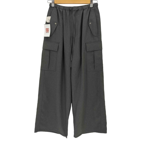 シップスフォーウィメン SHIPS for women 26AW メランジ ツイル フィールド パンツ レディース 36