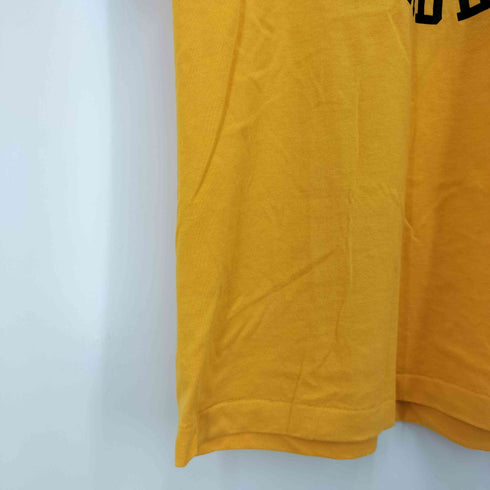 ユーエスネイビー U.S.NAVY 90S USA製 FRUIT OF THE ROOM ボディ SEABEES ロゴ プリント Tシャツ メンズ import:M