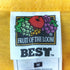 ユーエスネイビー U.S.NAVY 90S USA製 FRUIT OF THE ROOM ボディ SEABEES ロゴ プリント Tシャツ メンズ import:M