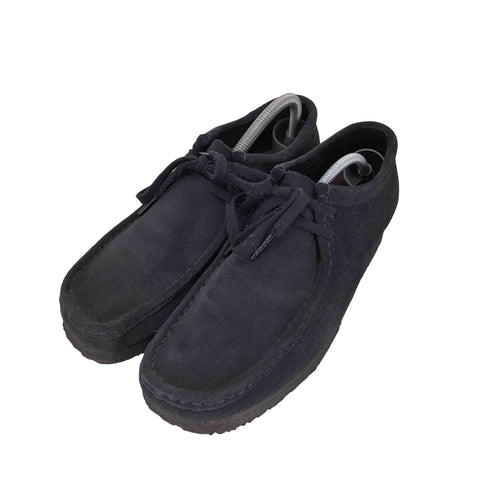 クラークスオリジナルズ Clarks ORIGINALS Wallabee ワラビー Black Suede スエード シューズ メンズ 25.5