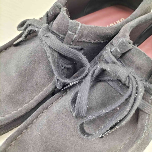 クラークスオリジナルズ Clarks ORIGINALS Wallabee ワラビー Black Suede スエード シューズ メンズ 25.5