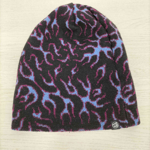 クーティーグローリーバウンド COOTIE GLORY BOUND Flames Cuffed Beanie フレイムパターン ビーニー メンズ