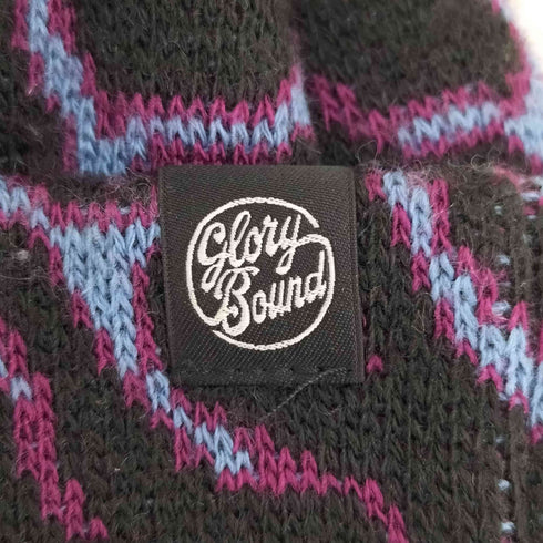 クーティーグローリーバウンド COOTIE GLORY BOUND Flames Cuffed Beanie フレイムパターン ビーニー メンズ